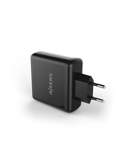 Cargador PD3.0 QC3.0 1 Puerto 1xUSB-C 60W, Negro