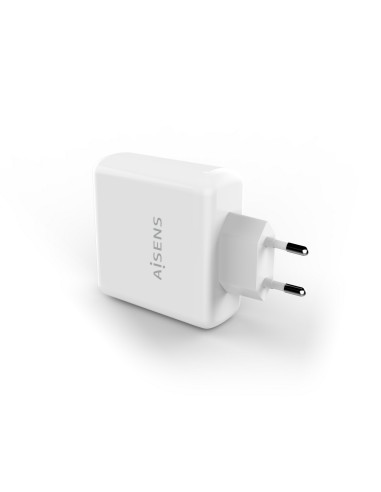 Cargador PD3.0 QC3.0 1 Puerto 1xUSB-C 60W, Blanco