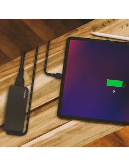 Cargador 65W PD3.0 1XUSB-C 1.8M, Negro