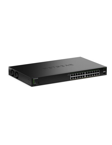 GS324TPv2 Gestionado L2/L3 Gigabit Ethernet (10/100/1000) Energía sobre Ethernet (PoE) 1U Negro