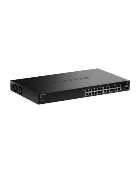 GS324TPv2 Gestionado L2/L3 Gigabit Ethernet (10/100/1000) Energía sobre Ethernet (PoE) 1U Negro