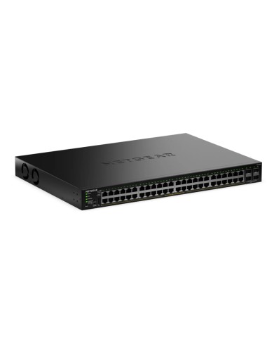 GS348TPv2 Gestionado L2/L3 Gigabit Ethernet (10/100/1000) Energía sobre Ethernet (PoE) 1U Negro