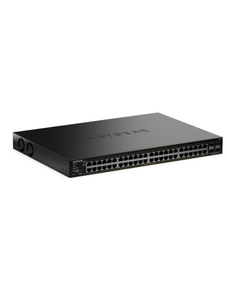 GS348TPv2 Gestionado L2/L3 Gigabit Ethernet (10/100/1000) Energía sobre Ethernet (PoE) 1U Negro