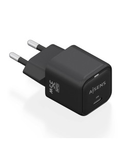 Cargador GaN 35W, 1xUSB-C PD3.0 QC4.0, Negro