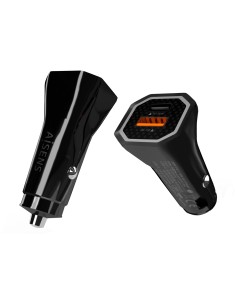 Cargador de Coche 38W,1XUSB-C PD3.0 20W,1XUSB-A QC3.0 18W, Negro 2