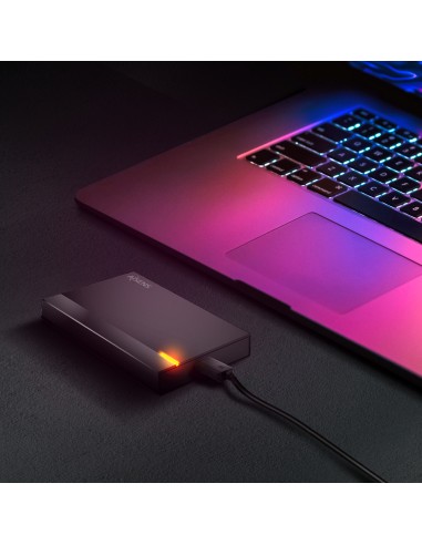 Caja Externa 2,5? ASE-2524B 9.5mm SATA a USB 3.0/USB3.1 Gen1, Negra