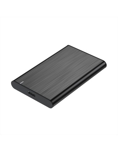 Caja Externa 2,5" ASE-2525B 9.5mm SATA a USB 3.0/USB3.1 Gen1, Negra