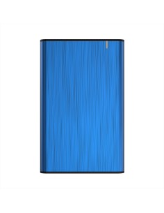 Caja Externa 2,5" ASE-2525BLU 9.5mm SATA a USB 3.0/USB3.1 Gen1, Azul