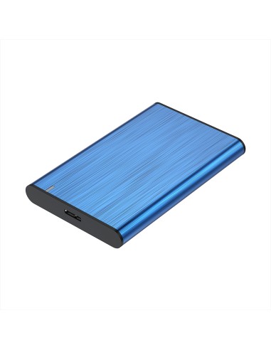 Caja Externa 2,5" ASE-2525BLU 9.5mm SATA a USB 3.0/USB3.1 Gen1, Azul