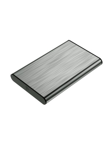 Caja Externa 2.5" ASE-2525GR 9.5mm SATA A USB 3.0 / USB 3.1 Gen1, Gris