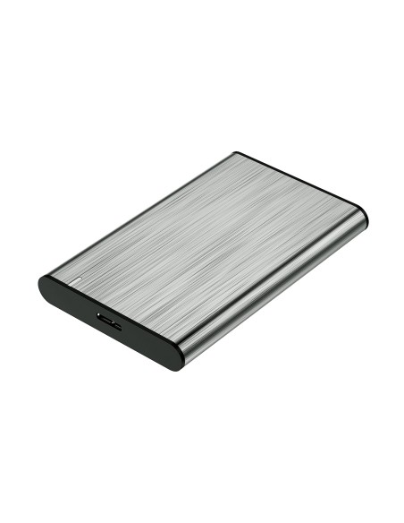 Caja Externa 2.5" ASE-2525GR 9.5mm SATA A USB 3.0 / USB 3.1 Gen1, Gris