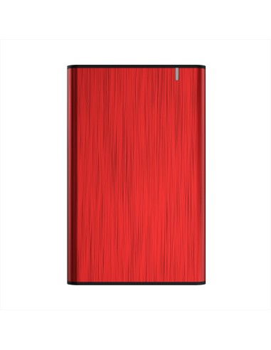 Caja Externa 2,5" ASE-2525RED 9.5mm SATA a USB 3.0/USB3.1 Gen1, Rojo