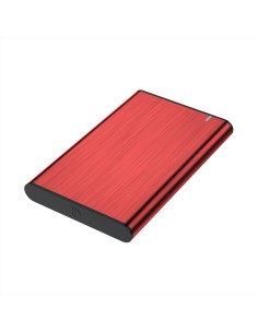 Caja Externa 2,5" ASE-2525RED 9.5mm SATA a USB 3.0/USB3.1 Gen1, Rojo 2