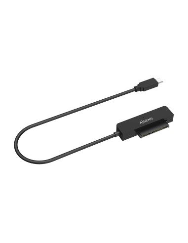 Adaptador SATA a USB-C USB3.0/USB3.1 Gen1 para Discos Duros 2.5?, Negro