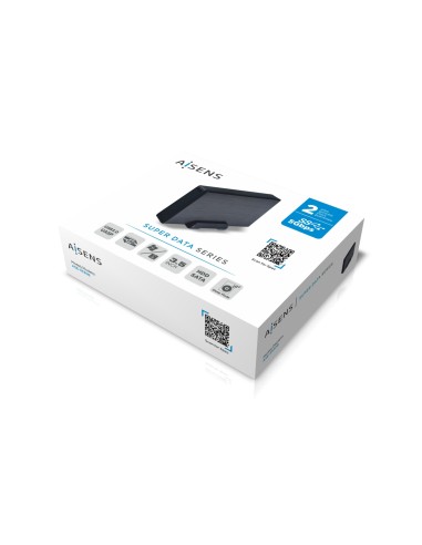Caja externa 3,5" ASE-3530B SATA a USB 3.0/USB 3.1 Gen1, Negra