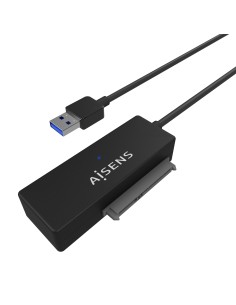 Adaptador ASE-35A01B SATA a USB-A USB 3.0/USB3.1 GEN1 para Discos Duros 2.5? y 3.5? con Alimentador, Negro 2