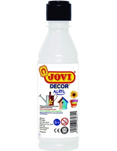 BOTE PINTURA JOVIDECOR ACRYL BLANCO 250ML