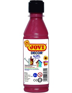 BOTE PINTURA JOVIDECOR ACRYL MARRON 250ML