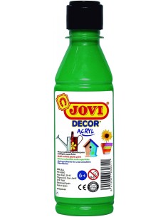 BOTE PINTURA JOVIDECOR ACRYL VERDE OSCURO 250ML