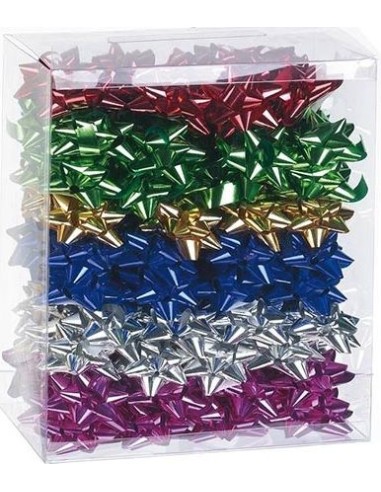 C 50 cocas polipropileno metalizado 19mm colores surtidos