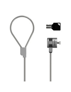 Cable de Seguridad con Cerradura de Llave para Ordenador, Monitor, Portatil 1.5 m 2