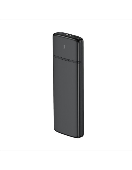 Caja Externa M.2 (NGFF) ASM2-001B SATA/NVME a USB3.1/USB3.2 Gen2, Negra