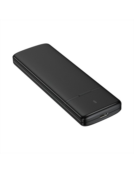 Caja Externa M.2 (NGFF) ASM2-001B SATA/NVME a USB3.1/USB3.2 Gen2, Negra