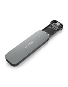 Caja Externa M.2 (NGFF) ASM2-006GRY SATA a USB3.1 Gen1, Gris 2