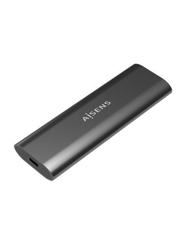ASM2-015GR caja para disco duro externo Caja externa para unidad de estado sólido (SSD) Gris M.2