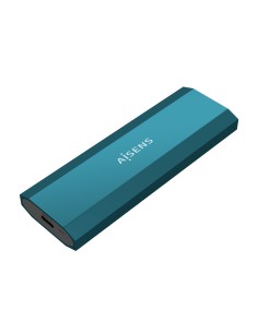 Caja Externa M.2 (NGFF) ASM2-019BLU SATA/NVMe a Usb3.1 Gen2, Azul
