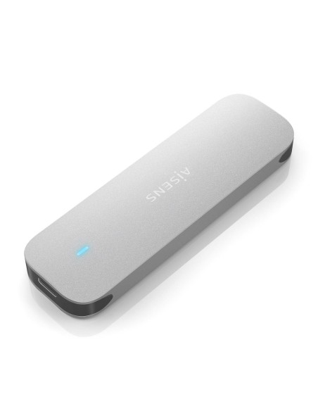 Caja Externa M.2 (NGFF) ASM2-025SL NVMe a USB3.2 Gen2, Plata