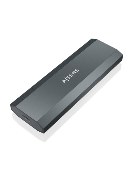 Caja Externa M.2 (NGFF) ASM2-029GR NVMe a USB3.2 Gen2, Gris
