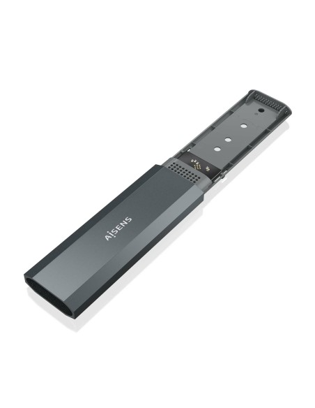 Caja Externa M.2 (NGFF) ASM2-029GR NVMe a USB3.2 Gen2, Gris