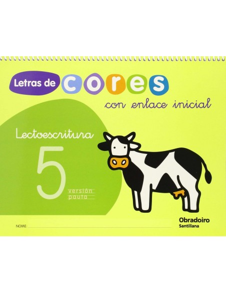 G09LETRAS CORES 55 ANOSCONTO LECTOESCRITURA
