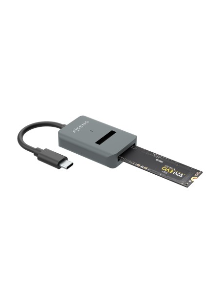 USB-C Dock M.2 (NGFF) ASUC-M2D012-GR SATA/NVMe A USB3.1 Gen2, Gris