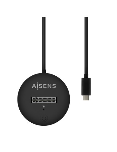 USB-C Dock M.2 (NGFF) ASUC-M2D013-BK SATA/NVMe A USB3.1 Gen2, Negra
