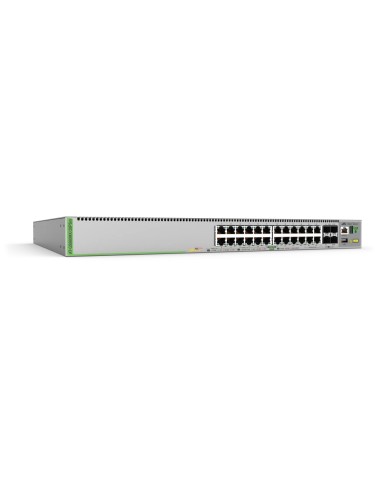 AT-GS980MX/28PSM-50 switch Gestionado L3 Gigabit Ethernet (10/100/1000) Energía sobre Ethernet (PoE) 1U Gris