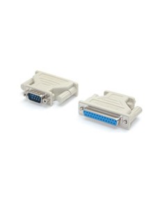 Adapter DB9M - DB25F Beige