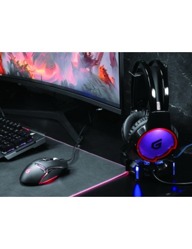 ATHAN U1 Auriculares Alámbrico Diadema Juego USB tipo A Negro