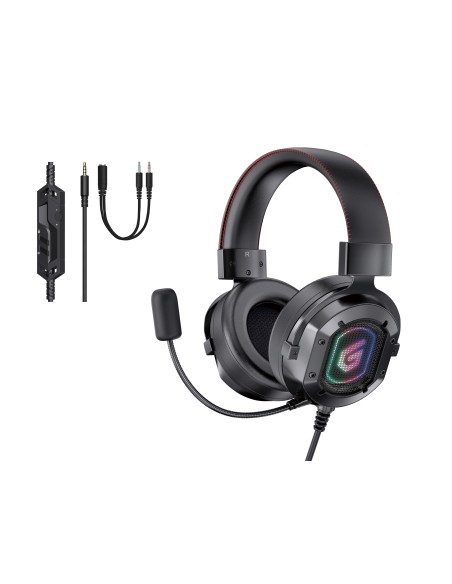 ATHAN03B auricular y casco Auriculares Alámbrico Diadema Juego Negro