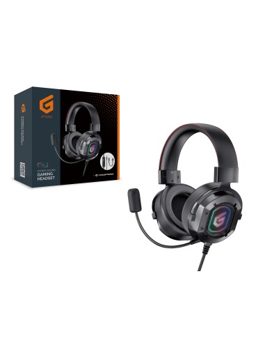 ATHAN03B auricular y casco Auriculares Alámbrico Diadema Juego Negro