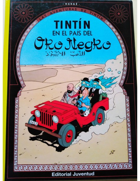 C tintin en el pais oro negro