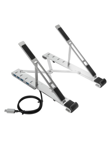 AWU100205GL soporte para ordenador portátil Plata 39,6 cm (15.6")