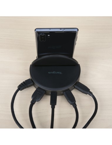 AWU420GL estación dock para móvil Smartphone Negro