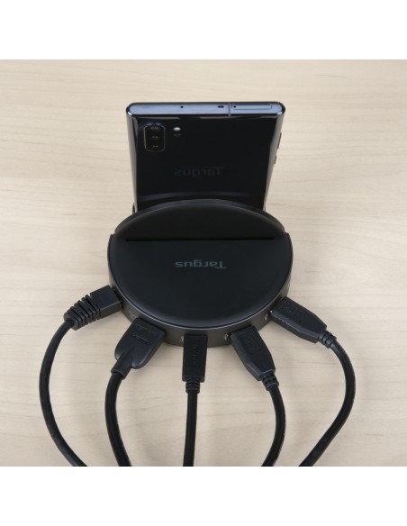 AWU420GL estación dock para móvil Smartphone Negro