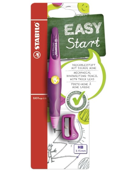 EASYergo 3.15 lápiz mecánico 3,15 mm HB 1 pieza(s)