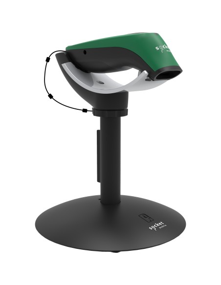 SocketScan S740 Lector de códigos de barras portátil 1D/2D LED Negro, Verde