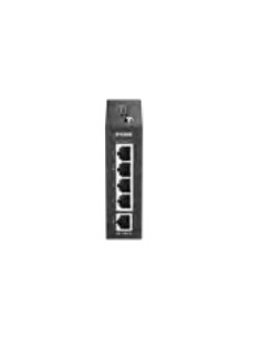 DIS-100E-05 switch No administrado Fast Ethernet (10/100) DIN rail Negro