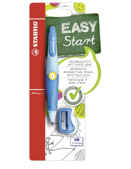 EASYergo 3.15 lápiz mecánico 3,15 mm HB 1 pieza(s)