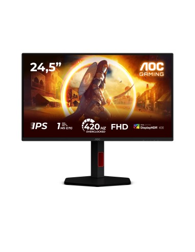 G4 25G4KUR pantalla para PC 62,2 cm (24.5") 1920 x 1080 Pixeles Full HD LED Negro, Rojo